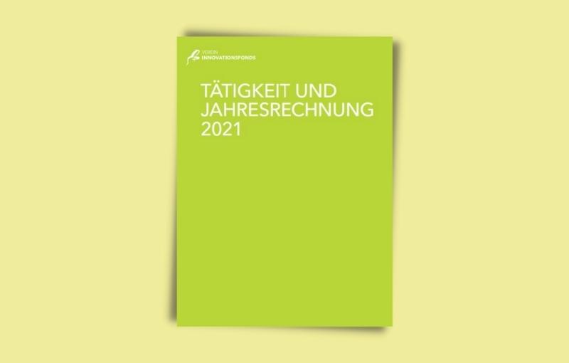 News Tätigkeitsbericht 2021 Innofonds